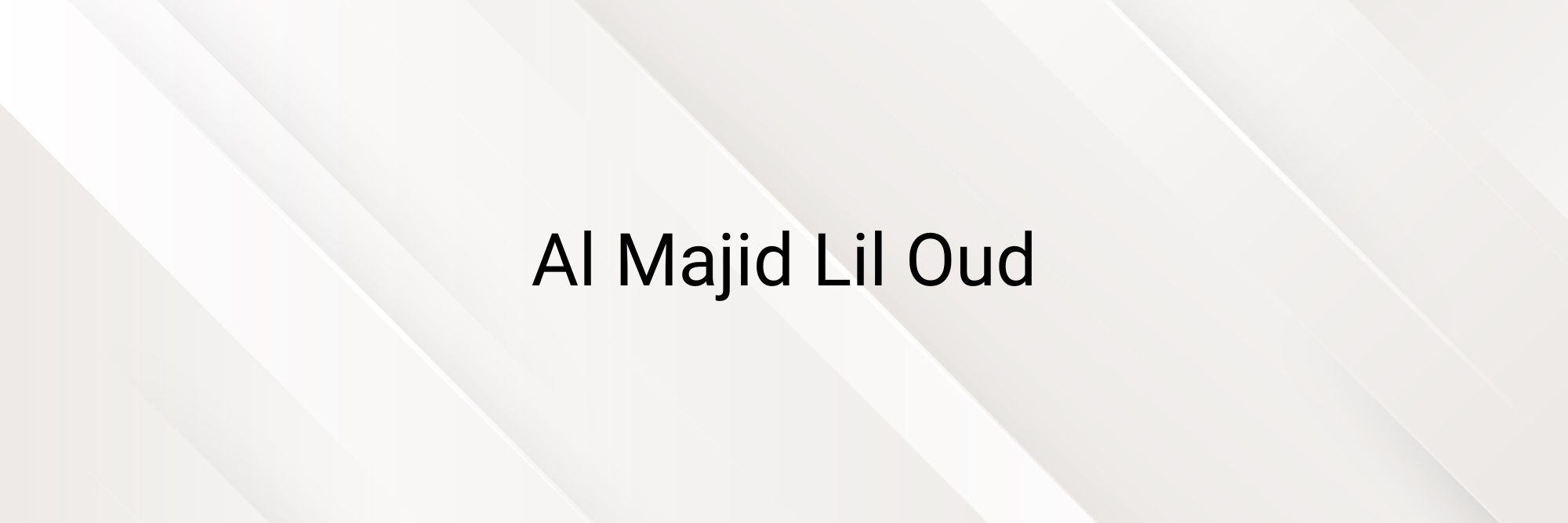 Almajid Lil Oud